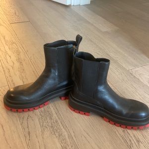 Zara bottega style boots